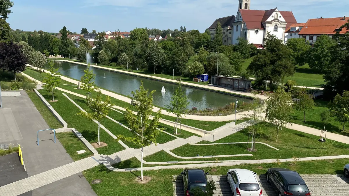 Grünes Herz der Stadt: Viele Vorschläge zur Aufwertung Ehingens bezogen sich auf das Groggensee-Areal.