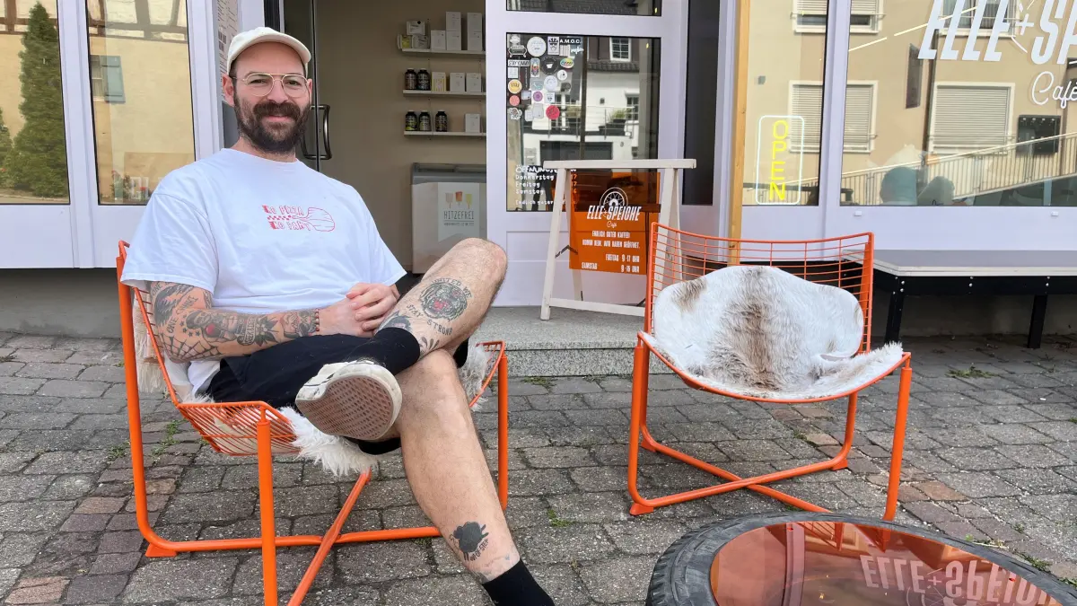 Tim Ellenberger Café Elle und Speiche Empfingen