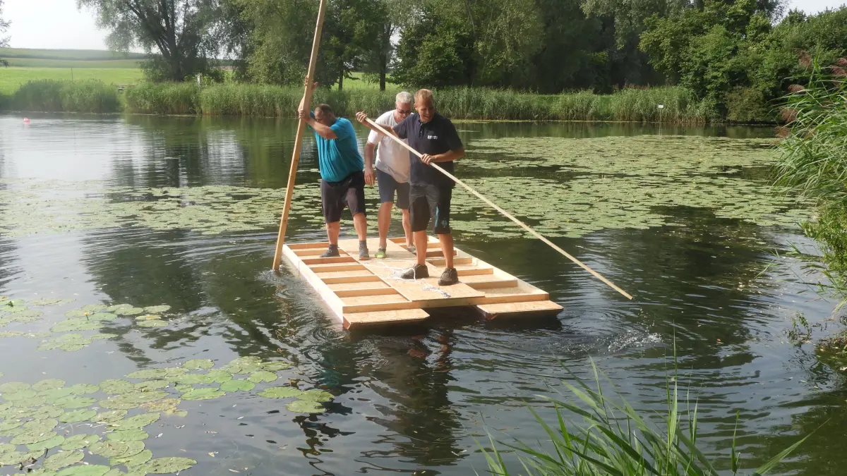„Kübele-Rennen auf dem Neckar“