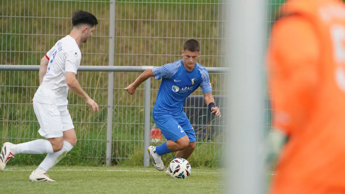 Der 17-jährige Samed Music feierte ein gelungenes Debüt in der Landesliga für Satteldorf.