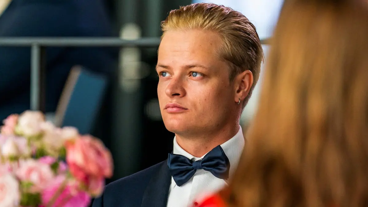 (FILES) This file picture taken on June 16, 2022 in Oslo, Norway, shows Marius Borg Hoiby, son of Norwegian Crown Princess Mette-Marit. Hoiby, son Norwegian Crown Princess Mette-Marit, has been charged in four cases of rape, according to the prosecutor on August 18, 2025. (Photo by Håkon Mosvold Larsen / NTB / AFP) / Norway OUT