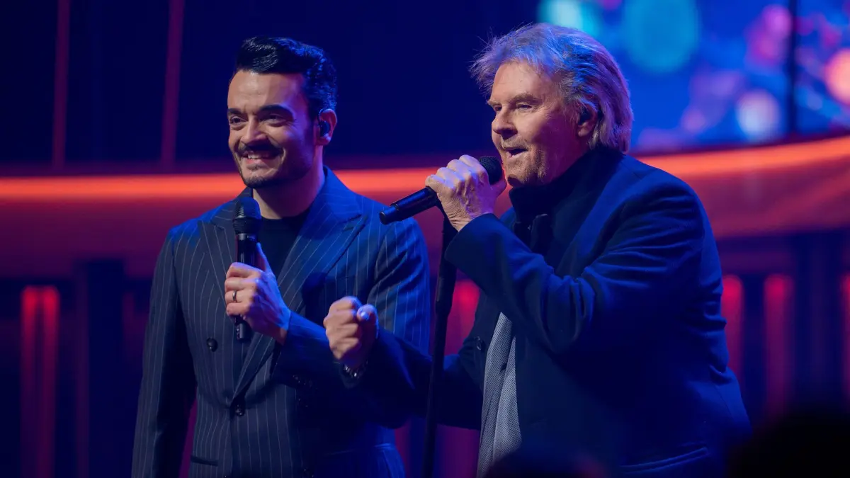 Giovanni Zarrella (l.) präsentiert am 20. September 2025 eine besondere Ausgabe seiner ZDF-Show.