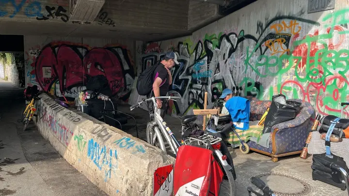 Ordnungsamt hat das Lager geräumt