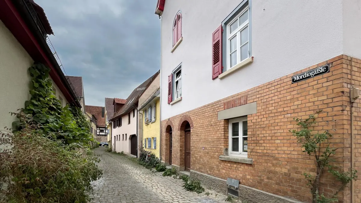 Mordiogässle Tübingen
20.08.25 Foto: Christine Laudenbach