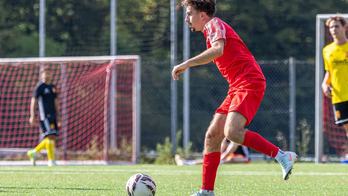 TV Derendingen vs. SV 03 Tuebingen, Fussball, Bezirksliga Alb, 2. Spieltag, Spielzeit 2025/2026, 24.08.2025: Mohammed Ali Turki (TV Derendingen#08)
TV Derendingen vs. SV 03 Tuebingen, Fussball, Bezirksliga Alb, 2. Spieltag, Spielzeit 2025/2026, 24.08.2025