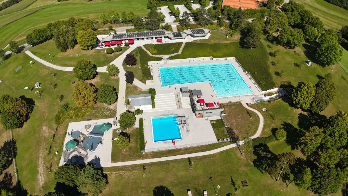 Freibad Gaildorf Luftbild August 2025
