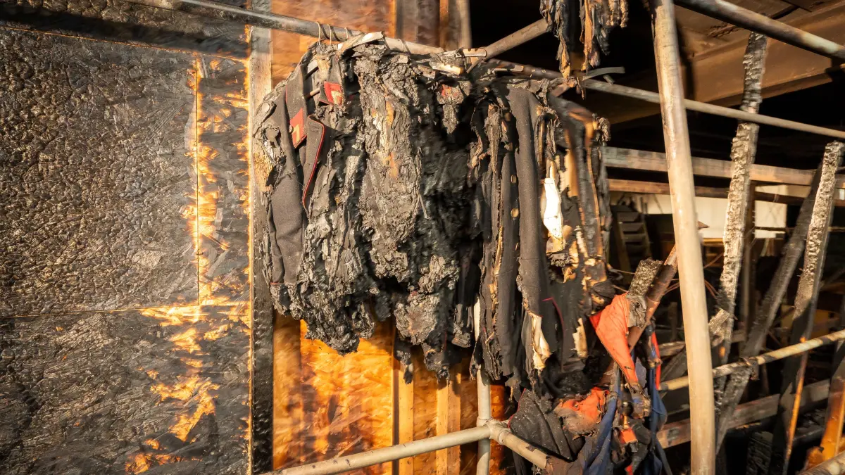 Ulmer Theater Probebühne in der Bleichstraße nach dem Brand und Paketposthalle