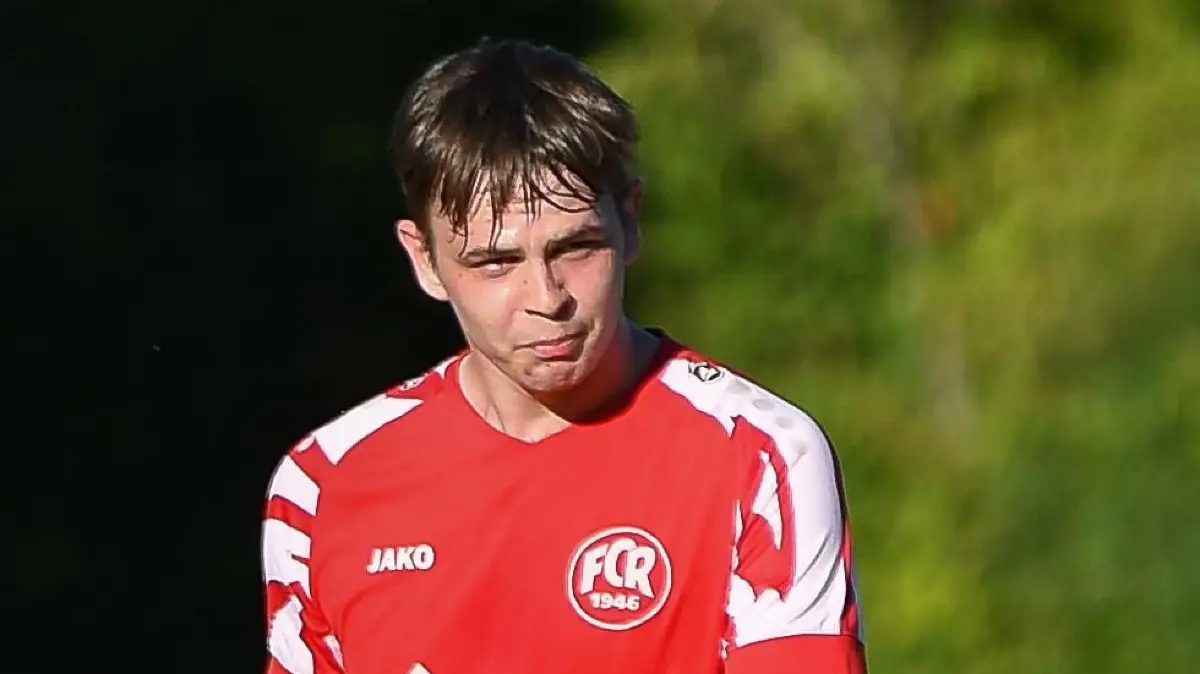 FC Rottenburg II vs. SGM Kiebingen/Buehl, Fussball, Kreisliga A3 Alb, 3. Spieltag, Saison 2025/26, 31.08.2025: Leon Haug (FC Rottenburg II, #18), Freisteller,
FC Rottenburg II vs. SGM Kiebingen/Buehl, Fussball, Kreisliga A3 Alb, 3. Spieltag, Saison 2025/26, 31.08.2025,
Foto: Eibner-Pressefoto/Ralph Kunze