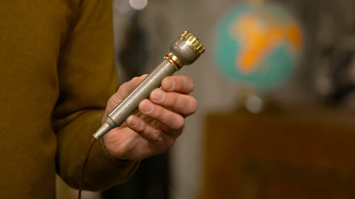 Mikrofon aus den 1950ern – Technikhistorie mit Stil