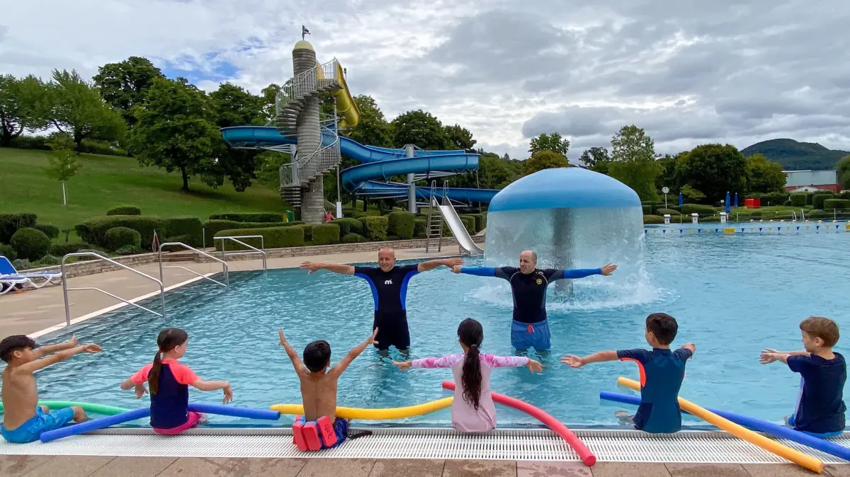 Schwimmunterricht in Mössingen