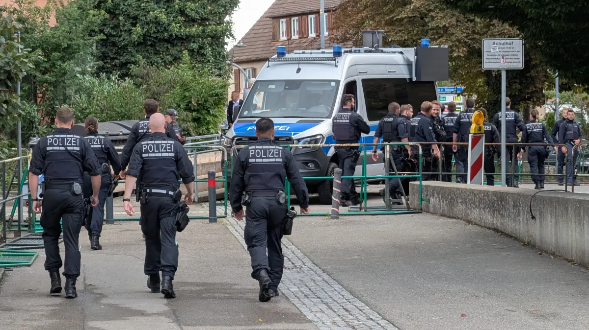 AfD debate with Boris Palmer: The police operation in Tübingen cost more ...