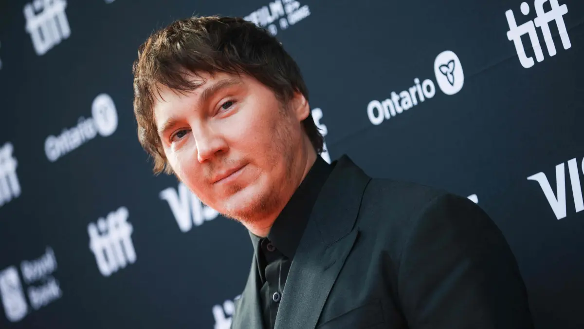 US actor, director, producer, screenwriter, and musician Paul Dano attends the premiere of "The Wizard of the Kremlin" at Princess of Wales Theatre, during the Toronto International Film Festival (TIFF) in Toronto, Ontario, on September 10, 2025. (Photo by Cole BURSTON / AFP)