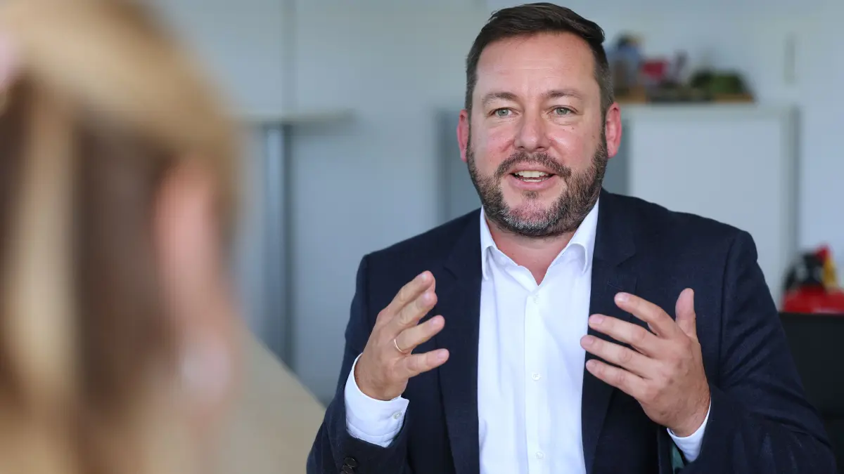 Felix Schiffner kandidiert für das Amt des Bürgermeisters in Dettingen.