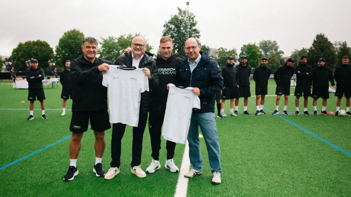 Kimmich Academy feiert Premiere: Joshua Kimmich eröffnet erstes Fußball-Camp in Rottweil