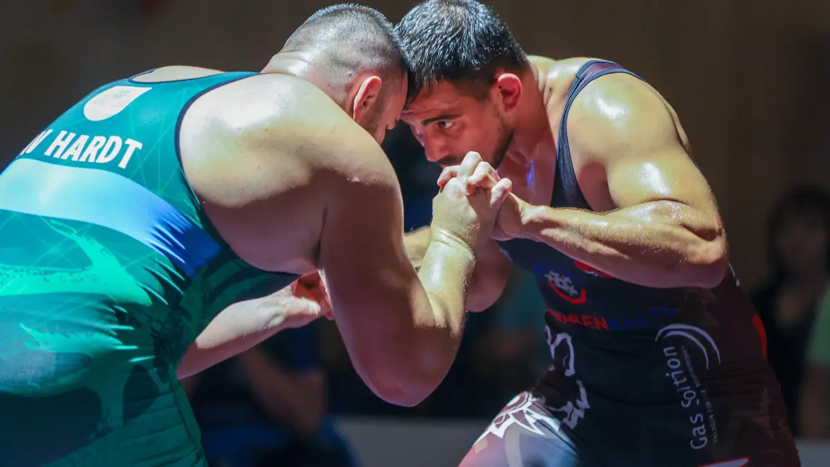 SV Ebersbach - AV Hardt: SV Ebersbach - AV Hardt
130 kg Gr.-röm.
Nikolaos Papadopoulos - Paris Karepi