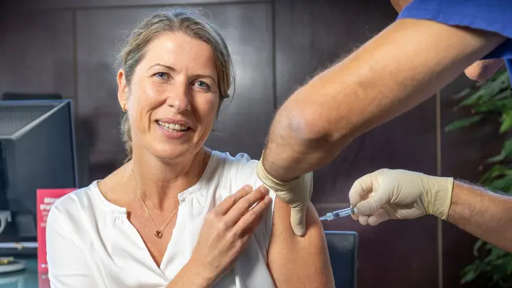 Kardiologin rät besonders Herzpatienten zur Grippeimpfung