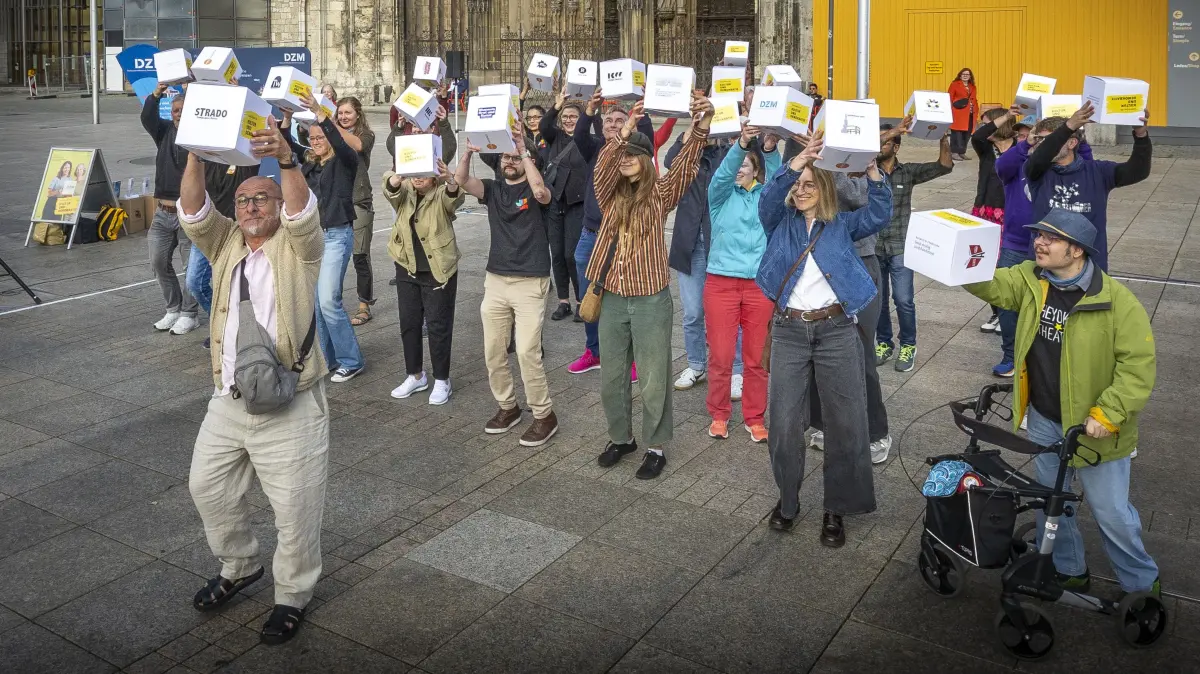 Münsterplatz Ulm: Auftaktveranstaltung "Gemeinsam für Kultur und Demokratie"