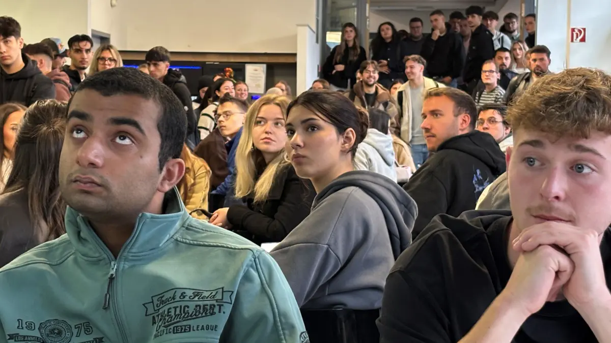 Begrüßung der Erstsemstler am Campus Schwäbisch Hall der Hochschule Heilbronn.