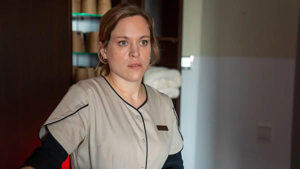 Mandy (Anne Haug) steht im Zentrum der Ermittlungen.