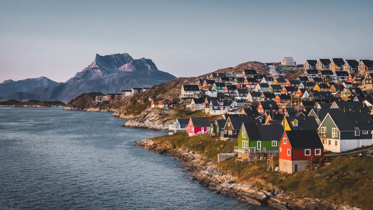 Verwunschener Ort: das Städtchen Nuuk auf Grönland.