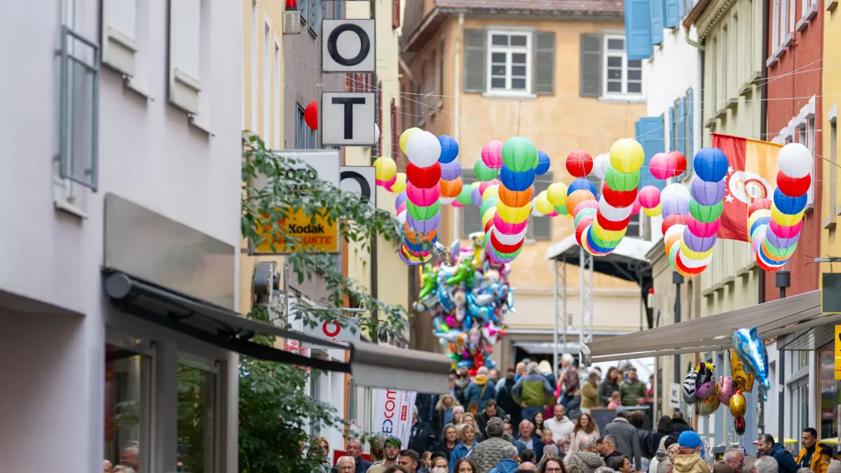 Beim Goldenen Oktober wird es wieder voll in der Rottenburger Altstadt