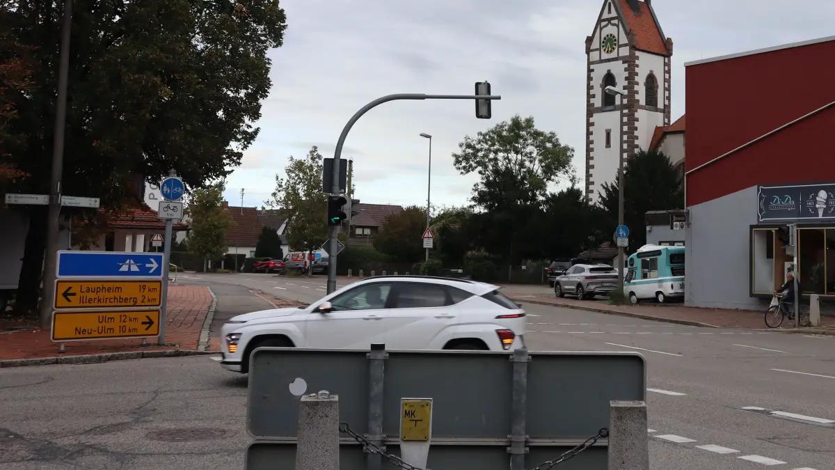Der Umbau der Kemptener Straße ist nur eine von vielen Baumaßnahmen, die in Senden anstehen.
