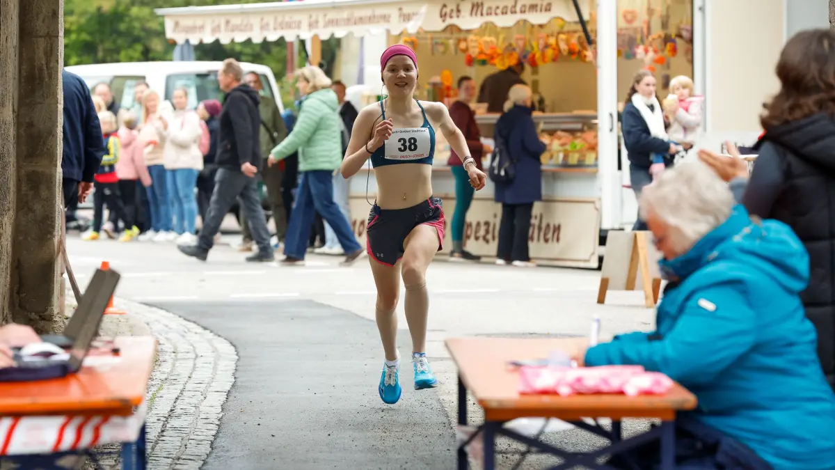 Leichtathletik Stadtlauf in Ilshofen 2025