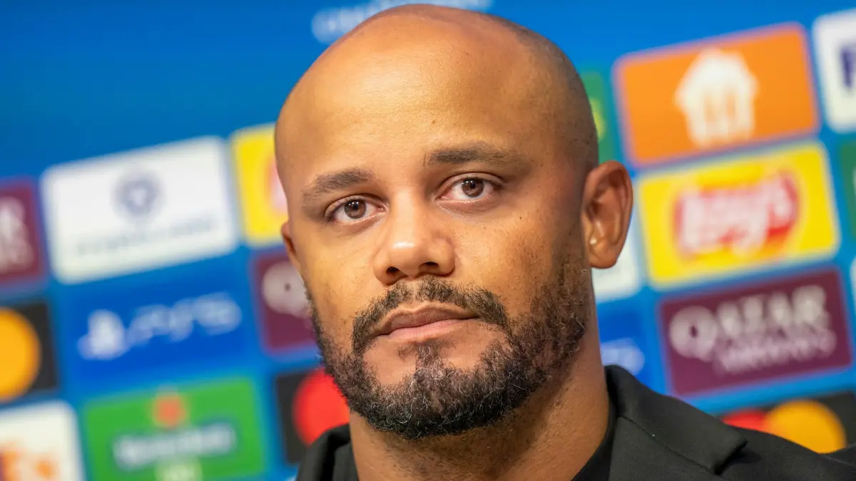 Pressekonferenz mit Kompany und Laimer