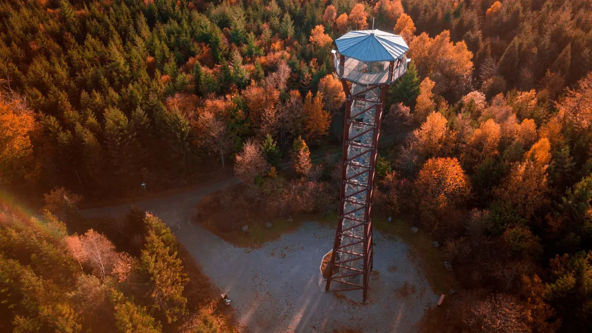 Der Aussichtsturm Hohe Warte bei Pforzheim muss auch Sicherheitsgründen abgebaut werden.