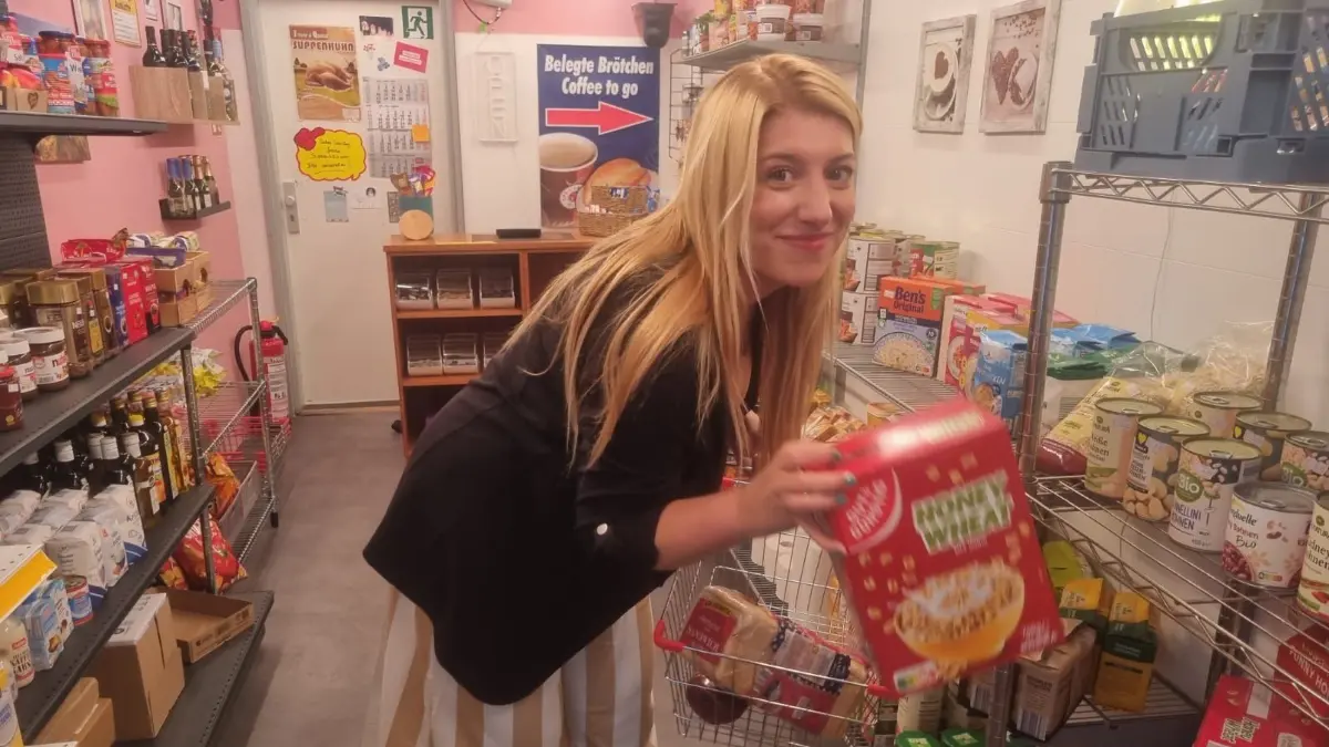 Es gibt im neuen Promi Big Brother-Kiosk auch leckere Frühstücksflocken!