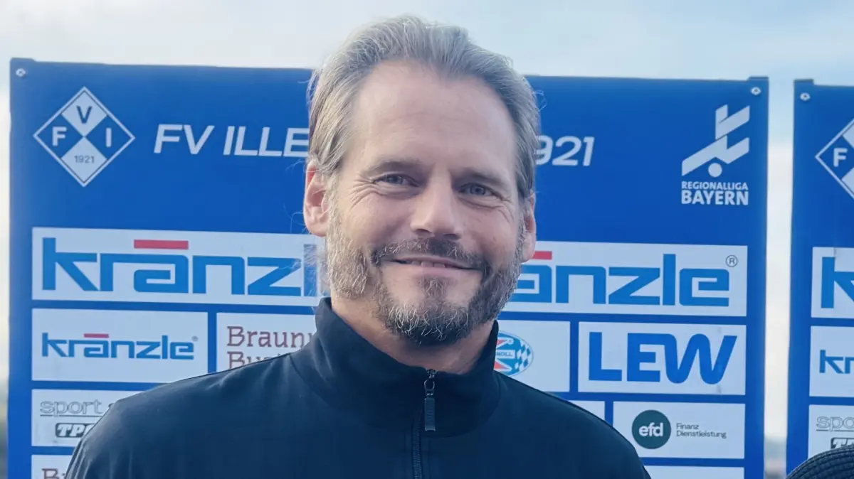 Jochen Schmitt und Karl-Heinz Bachthaler vom FV Illertissen.
