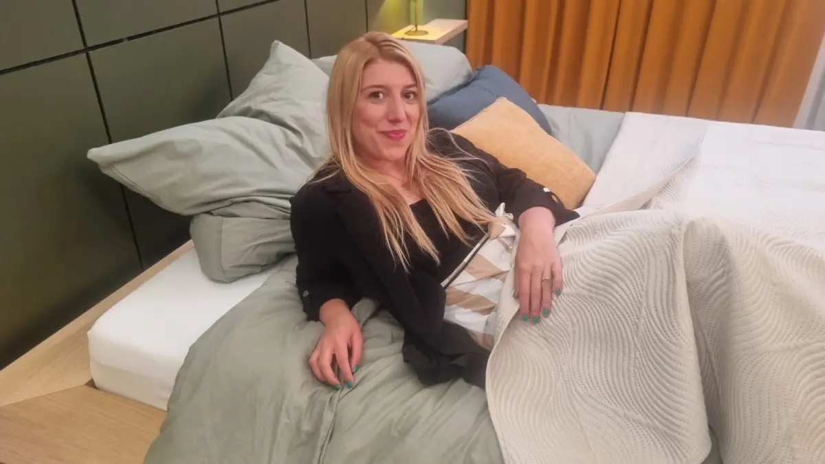 Ich habe schon mal zur Probe in dem Bett gelegen. Es ist wirklich sehr gemütlich!