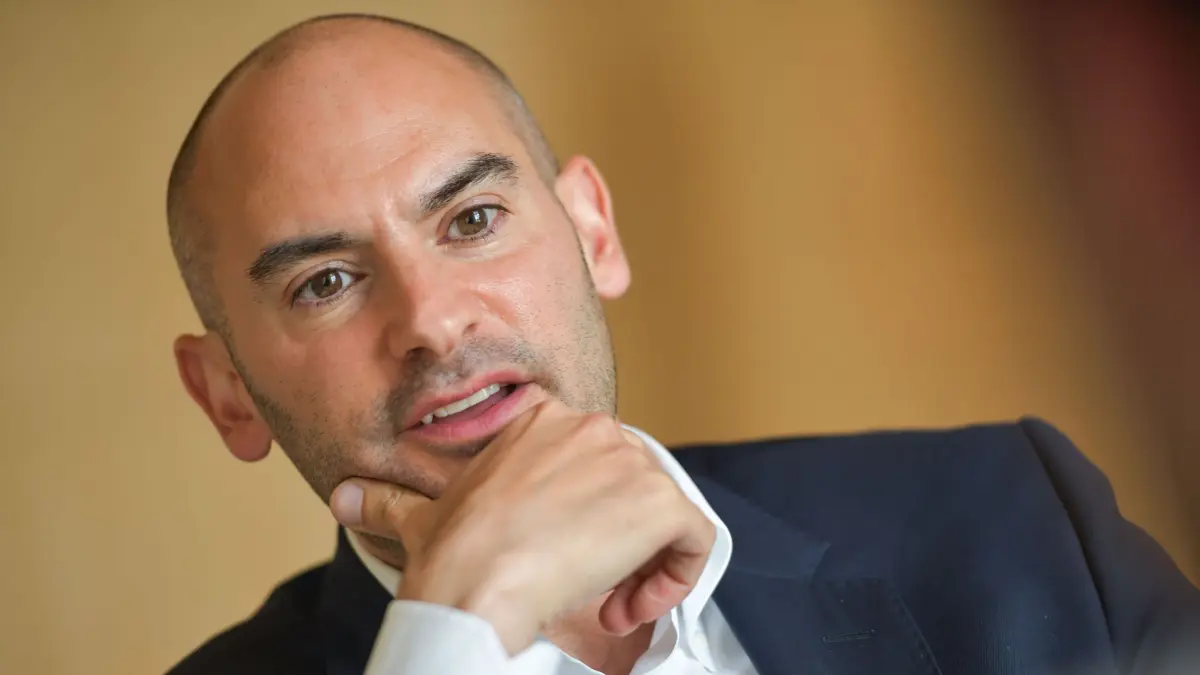 Stuttgart, Interview Danyal Bayaz zur Türkei-Stichwahl am Sonntag
