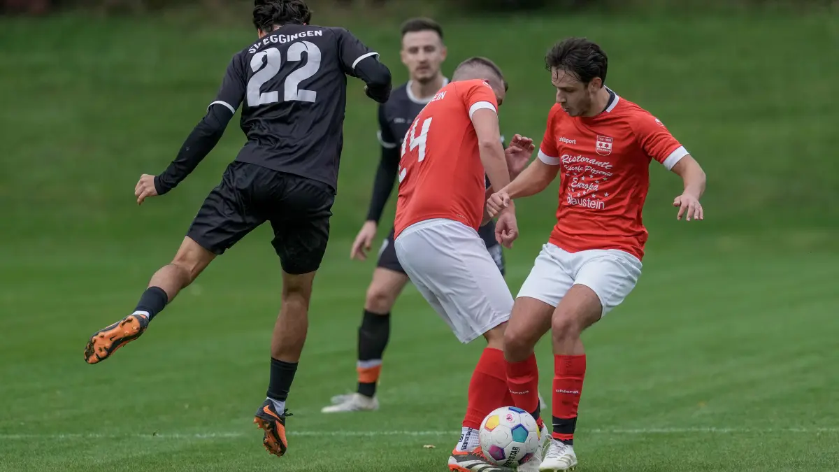 SV Eggingen gegen TSV Blaustein - Fußball - Bezirksliga - Sport
