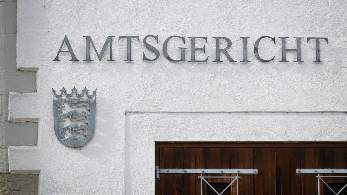 Amtsgericht Horb : Horb (Kreis Freudenstadt) 14.10.2025
Schriftzug Amtgericht Horb
FOTO: Pressefoto ULMER / Markus Ulmer xxNOxMODELxRELEASExx