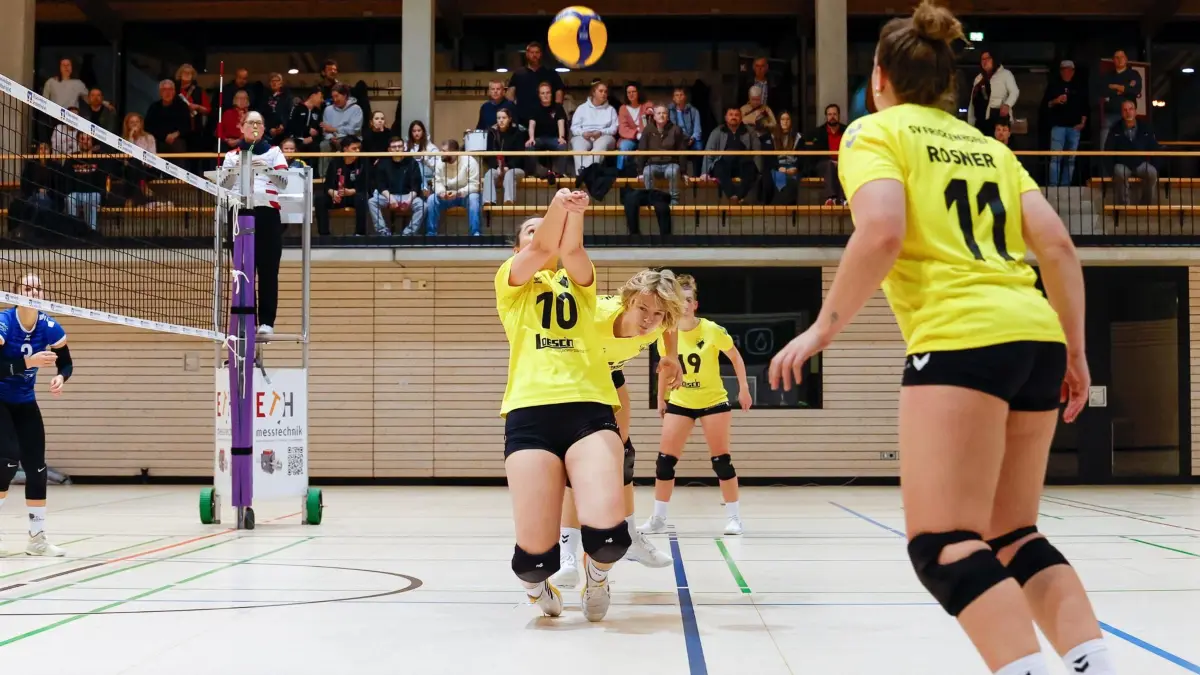 SV Frickenhofen - TG Biberach: Volleyball Oberliga Frauen SV Frickenhofen vs TG Biberach, 0:3