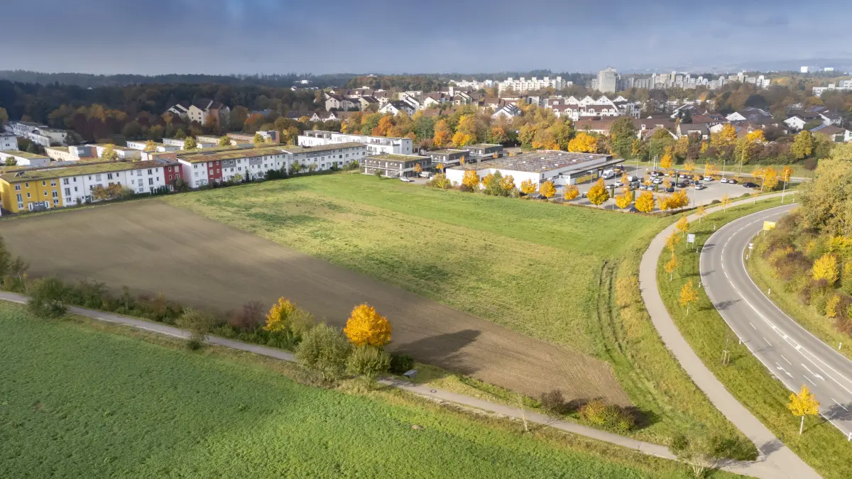 Künftiges Wohngebiet Eschwiesen 3 in Wiblingen (bei Aldi): Ulm Wiblingen