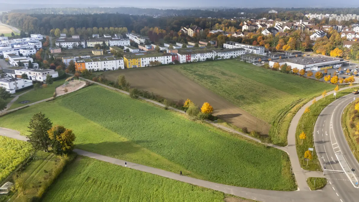 Künftiges Wohngebiet Eschwiesen 3 in Wiblingen (bei Aldi): Ulm Wiblingen
