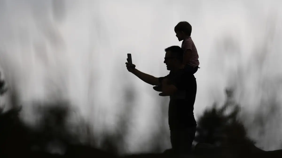 Vater und Sohn