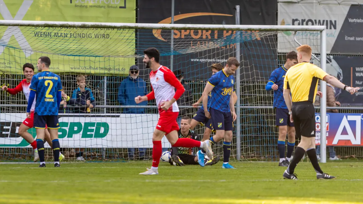 SSV Ehingen-Süd - TSV Berg 1:5 Fußball Verbandsliga Enttäuschung