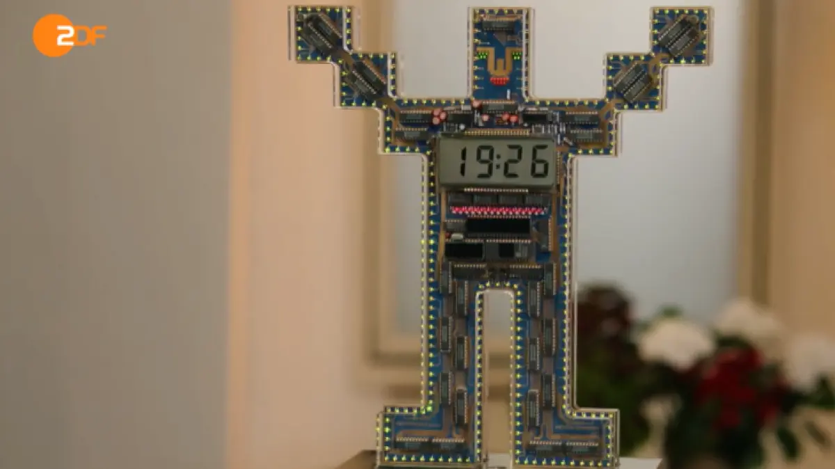 Computerman’s Clock von Petrus Wandrey