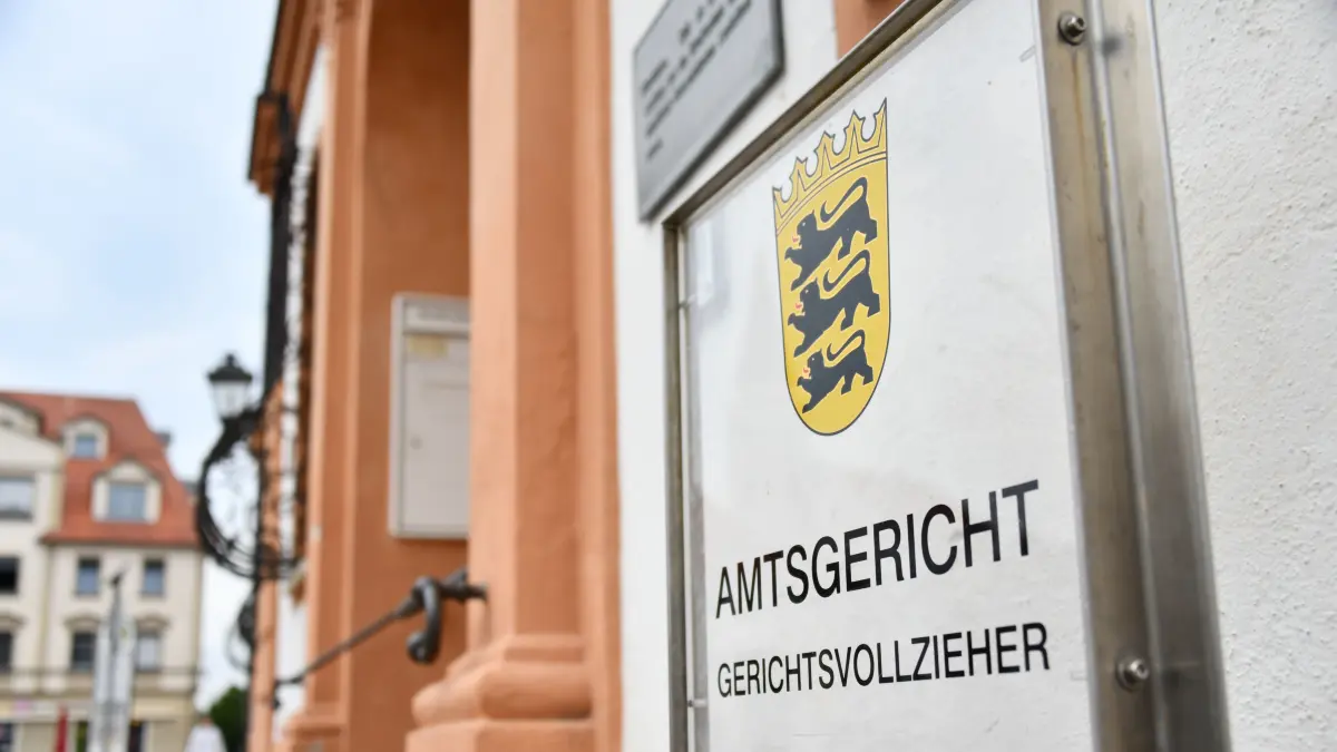 Das Amtsgericht in Ehingen