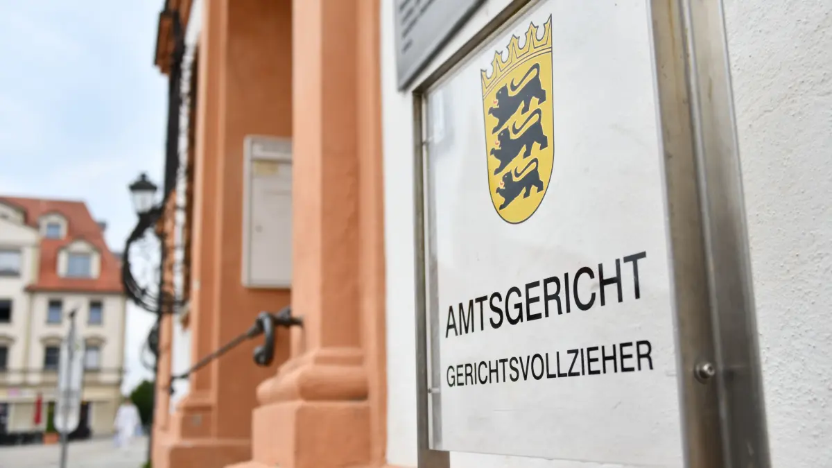 Das Amtsgericht in Ehingen