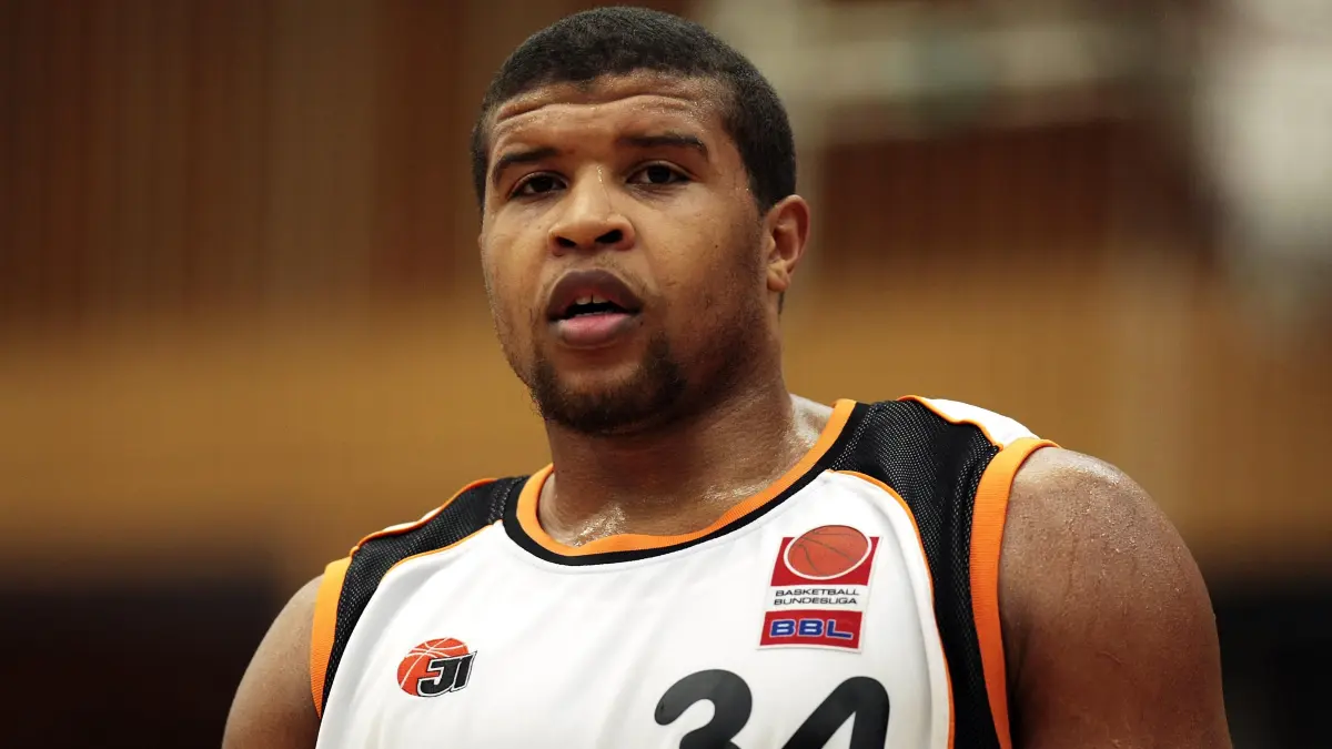 Gibbs Jeff: der Ulmer Spieler Jeff Gibbs
ratiopharm Ulm verliert gegen die BG Göttingen 79:89