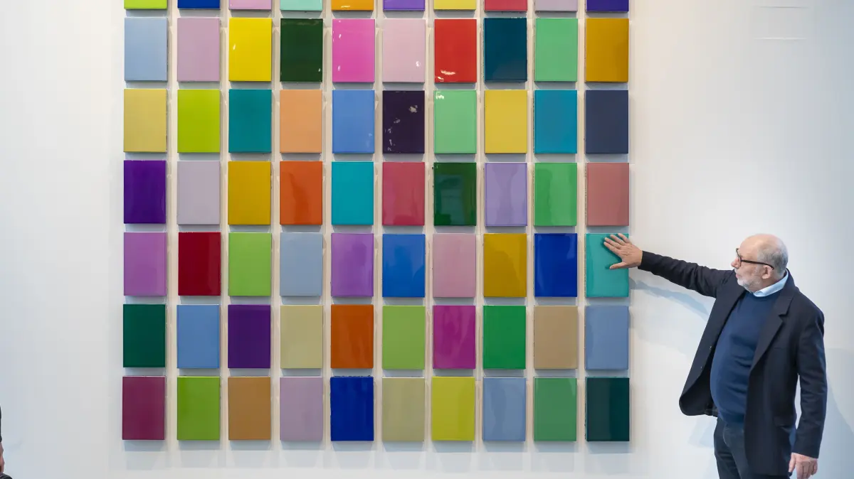 Kunsthalle Weishaupt: "Cosmos Color" von Willi Siber. Große Ausstellung des oberschwäbischen Künstlers