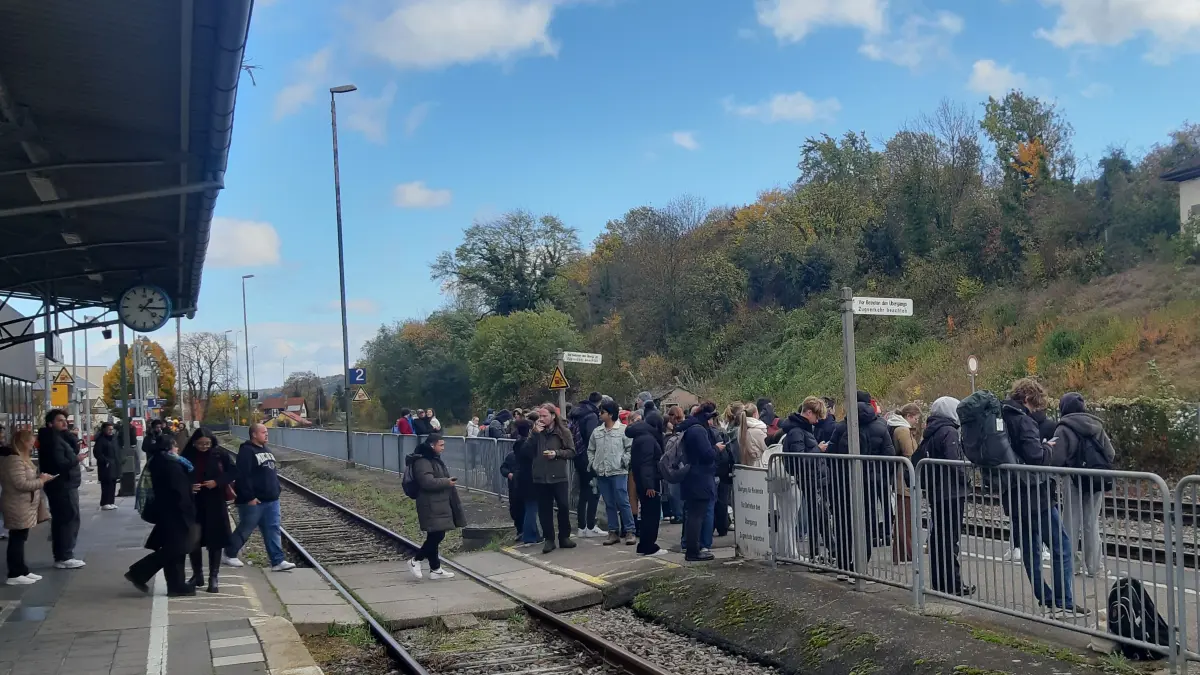 Am Rotenburger Bahnhof fährt kein Zug