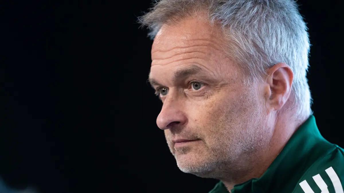 Pressekonferenz Fußball Nationalmannschaft Frauen