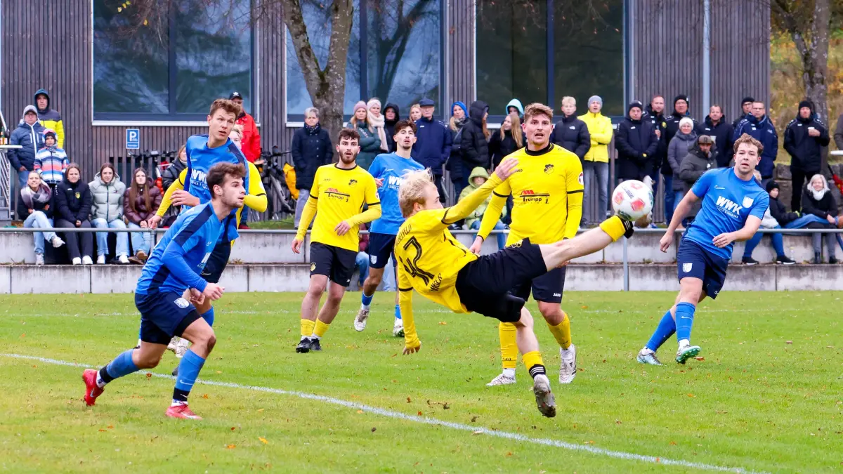 Fußball Bezirksliga Saison 2025/26 TSV Michelfeld - VfL Mainhardt 1:2