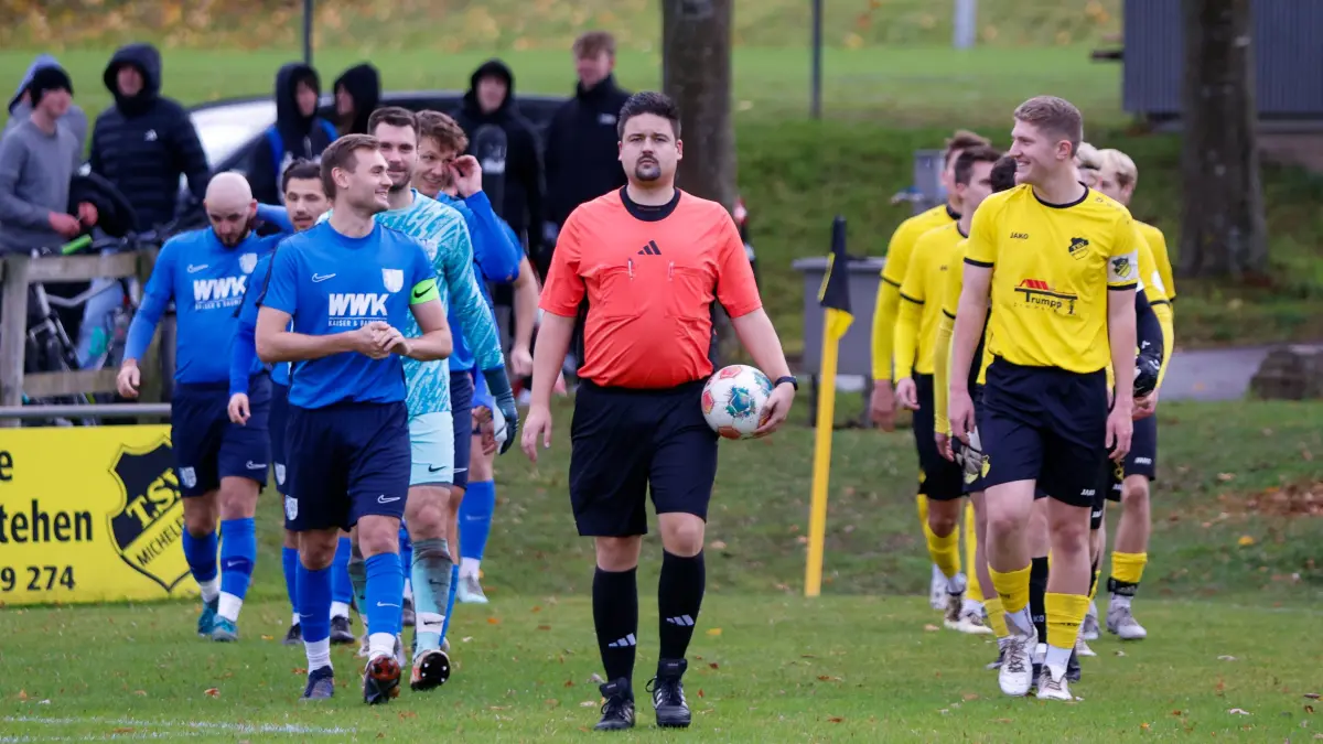 Fußball Bezirksliga Saison 2025/26 TSV Michelfeld - VfL Mainhardt 1:2