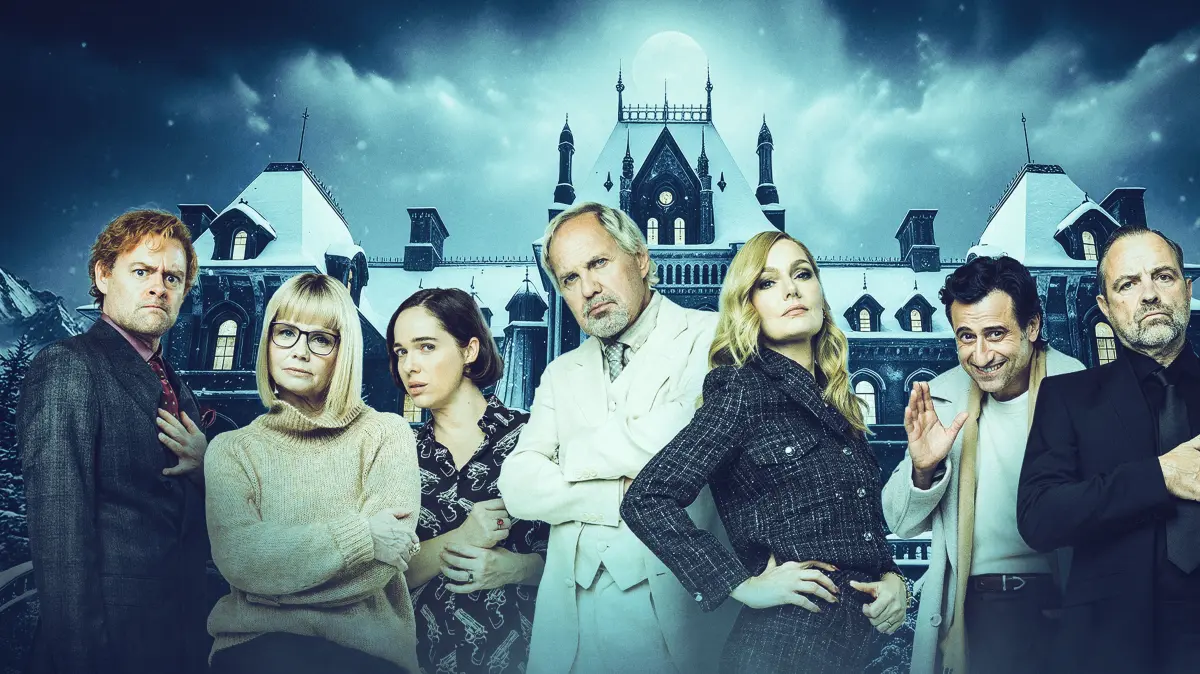 In "Tödliches Spiel - Das Live-Krimi-Dinner" übernehmen verschiedene Promis Rollen.
